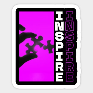 PURPLE INSPIRE Sticker